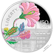 2025 150 Years of Liberty £5 Silver Proof